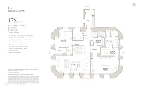 Floorplans at 111 West 57th Street, New York, NY 10019