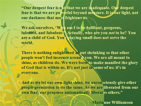 Marianne Williamson Quotes. QuotesGram