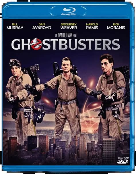 Ghostbusters 3D Blu Ray 1984