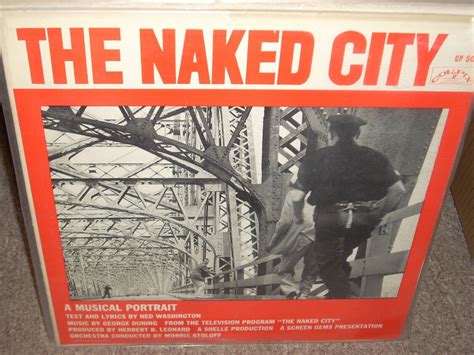 NAKED CITY George Duning John Mcintire Soundtrack RVG EBay