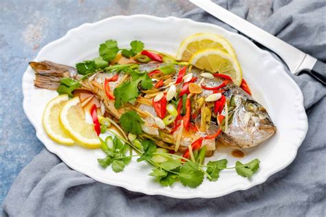 Dorade Uit De Oven Met Gember Knoflook En Peper Francesca Kookt