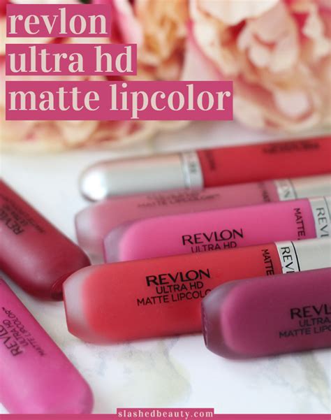 Revlon Lipstick Ultra Hd Matte Review | Lipstutorial.org