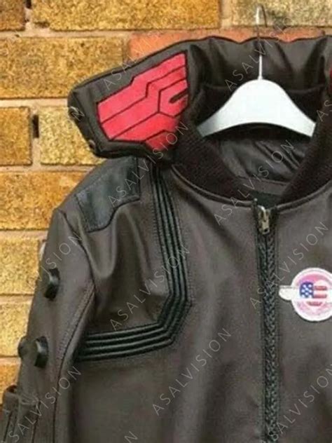 Cyberpunk Samurai Jacket | Cyberpunk Leather Replica Jacket