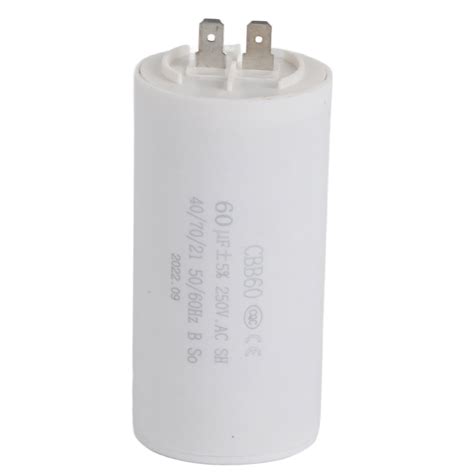 Ac 250v 60μf Cbb60 Run Capacitor 5060hz Run Capacitor Cylinder