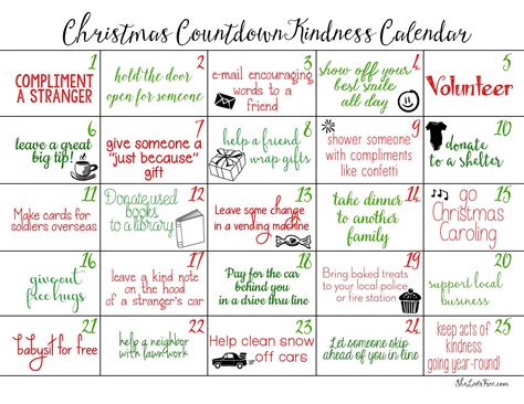 Random Acts Of Kindness Ideas