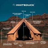 Free Shipping! WHITEDUCK Regatta Canvas Bell Tent w/Stove Jack, Desert Red, 10', 100% Cotton ...