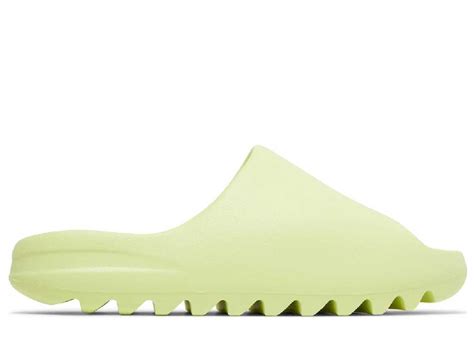 Adidas Yeezy Slide Glow Green 2022 Restock Line Shopping