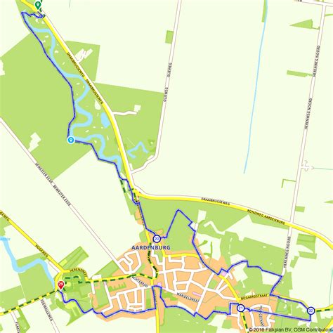 Rondje Aardenburg Zondvoor Lang Sluis Wandelroute Route Nl