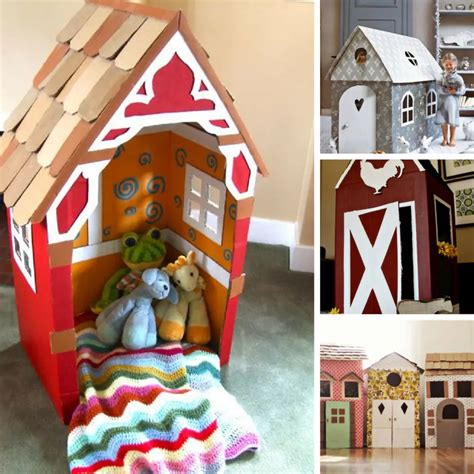 15 Amazing DIY Cardboard Playhouses Your Kids Will Want to Live in!