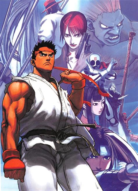 Street Fighter EX2 Art Gallery Posters Box Art