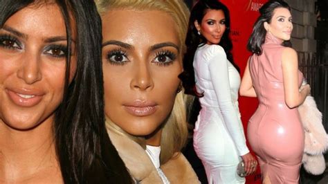 Kim Kardashian Before and After Plastic Surgery