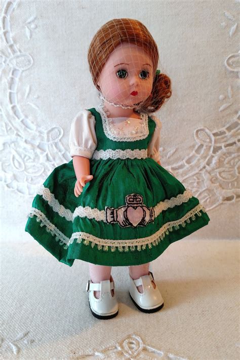 Emerald Lass Madame Alexander 8 Vintage Doll Ireland Etsy