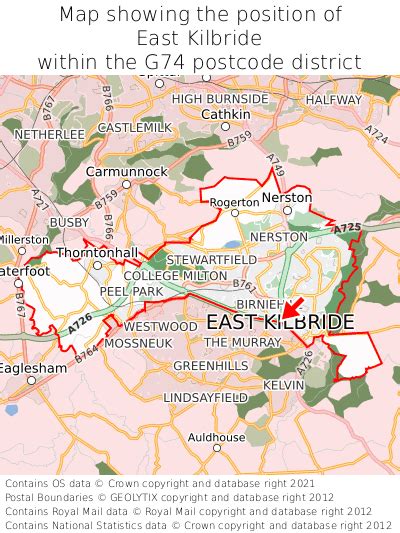 Where is East Kilbride? East Kilbride on a map