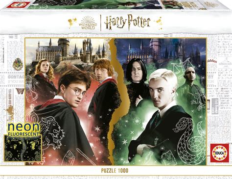 Puzzle Harry Potter 1000 néon 1 000 peças Puzzle Mania pt