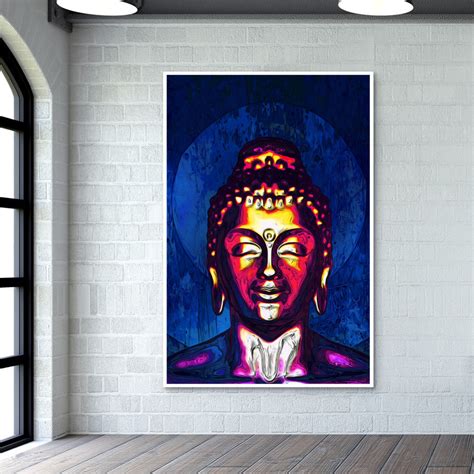 buddha Wall Art| Buy High-Quality Posters and Framed Posters Online ...