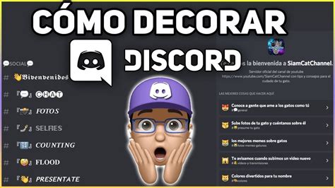 Como Decorar Tu Servidor De Discord Tipografia Pantalla De Bienvenida