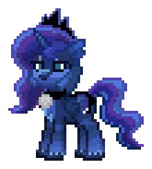 Oi Gente Eu Fiz A Princesa Luna No Pony Town Por Favor N O Roubar As