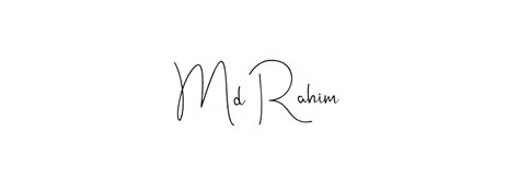 100 Md Rahim Name Signature Style Ideas Amazing Autograph