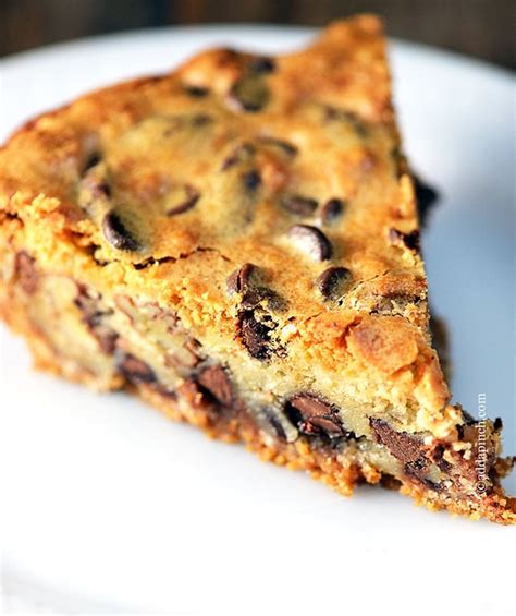 KK's Chocolate Chip Cookie Pie Recipe - Add a Pinch