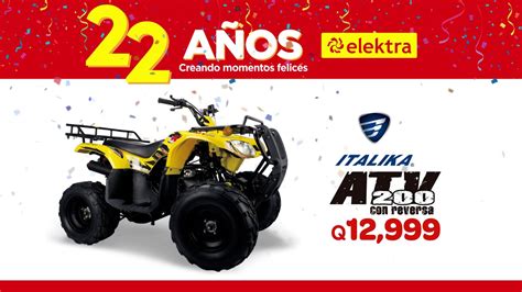 Adquiere Tu Cuatrimoto 200 Cc Italika Atv200 En Gt Youtube