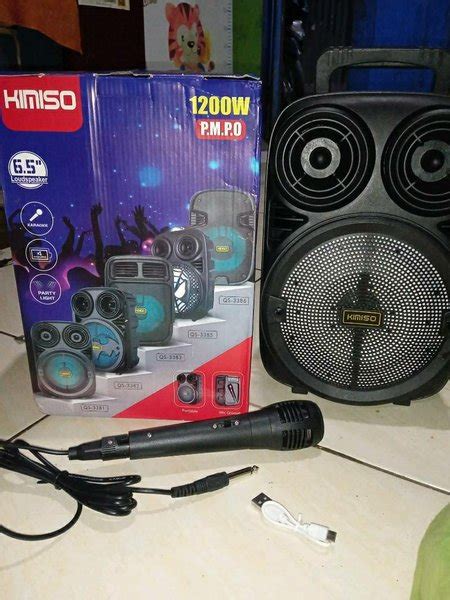 Jual Speker Bluetooth Karaoke Brain Power 6 5 Inch Di Lapak Geisha