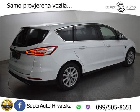 Ford S Max 2 0 TDCI Aut Titan 180 KS KAM ACC LED MEMO DAB 2016 God