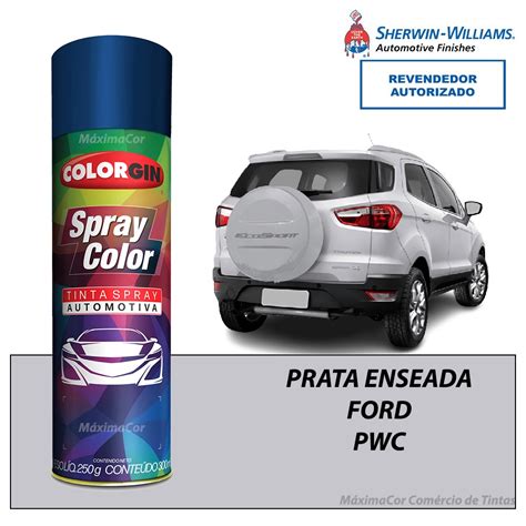 Tinta Spray Automotivo Prata Enseada Ford 300ml Shopee Brasil