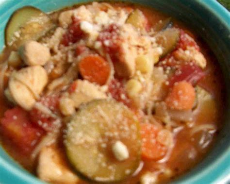 Italian Chicken And Vegetable Soup Recipe