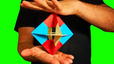 How To Make Paper Toy Origami Blowing Spinner Easy Paper Spinner