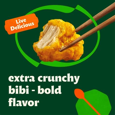 Bibigo Korean Style Crunchy Chicken With Orange Sauce 18 Oz Kroger