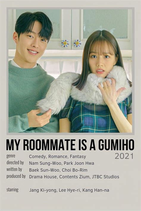 Gumiho Roommate Minimalist Poster Korean Drama Dramas Comedy