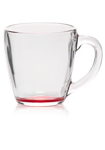 Printed 155 Oz Libbey Tapered Glass Coffee Mugs 5344 Discountmugs