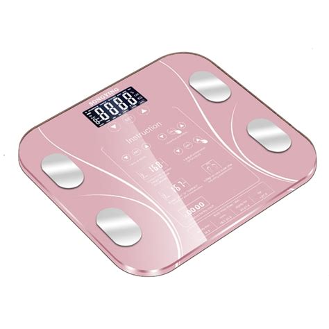 Body Fat BMI Scale Digital Human Weight Scales Floor LCD Display Body ...