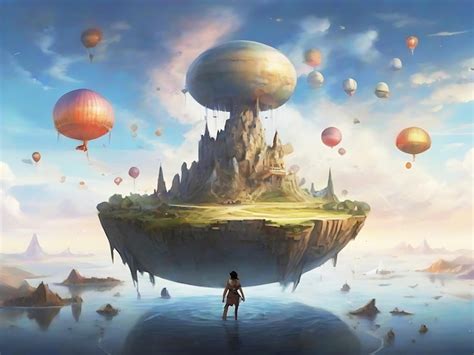 Premium AI Image | Wander world Surreal mystical fantasy artwork ...