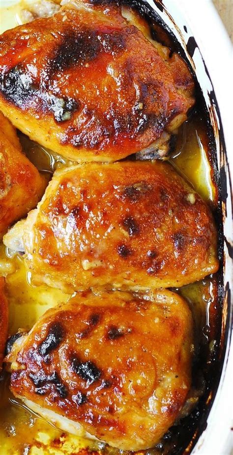 Best Baked Chicken Thighs With Maple Dijon Mustard Sauce Maple Hot Sex Picture