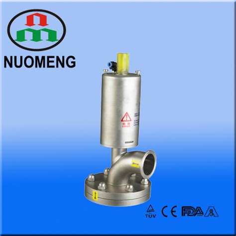 Sanitary Stainless Steel Pneumatic Clamped Tank Bottom Valve Sms No Rl0002 China Valve