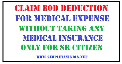 DEDUCTION FOR MEDICAL INSURANCE PREMIUM PREVENTIVE HEALTH CHECK UP