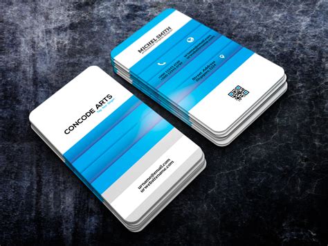 Free download creative Blue color business cards vol 93 - Creative free ...