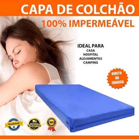 Capa Colch O Casal Imperme Vel Hospitalar Antial Rgica Prote O Napa