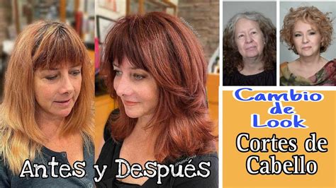 Cambios de Looks 2023 el Antes y Después Diseños y Cortes de Cabello