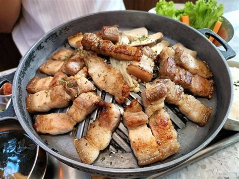 Special Set Bbq Belly ร้าน Hasul Korean Restaurant Siam Center