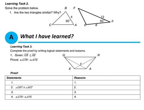 Solved Learning Task 2 Solve The Problem Below 1 Are The Two