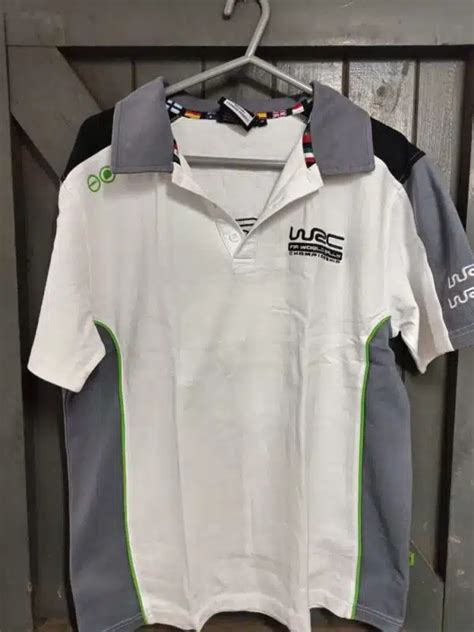 Performance Clothing World Rally Championship White Polo Shirt Medium