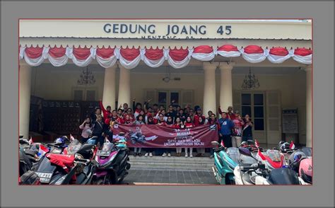 Bikers Honda Pcx Jakarta Convoy Merdeka Wahana Ajak Komunitas Rolling