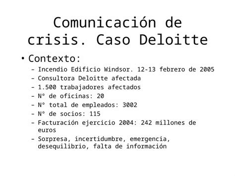 Ppt Ejemplo De Gesti N Comunicativa De Crisis Dokumen Tips