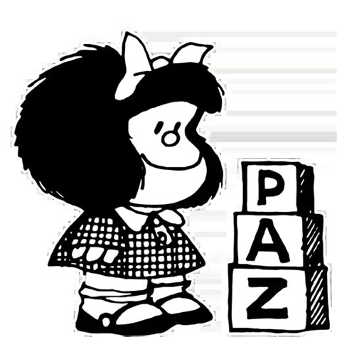 Mafalda By Quino — Paquete De Pegatinas De Whatsapp