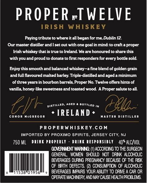 Proper Twelve Review: Conor McGregor’s Irish Whiskey Packs A Punch