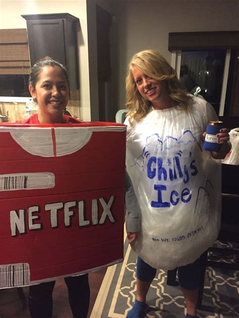 Netflix And Chill Halloween Costume Punny Halloween Costumes