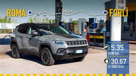 Jeep Compass 4xe 2021 Prueba De Consumo Real