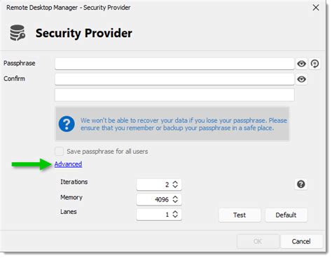 Security providers – Argon2 parameters - Devolutions Documentation